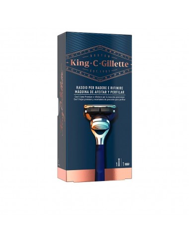 GILLETTE KING shave edging razor 1 pz